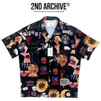 2nd archive/ ART Oversize Shirts  BLACK