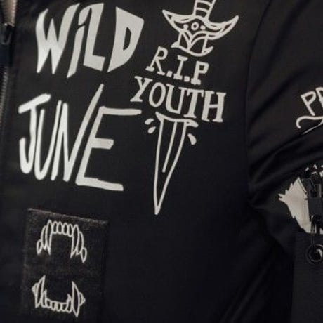 Sixth June/落書き BOMBER JACKET