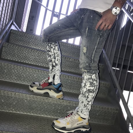 Cooper Nine/ Paint Denim
