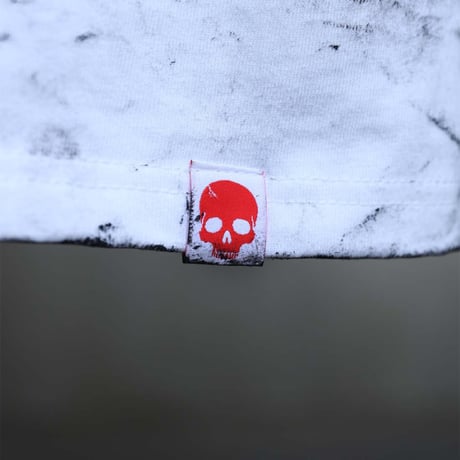 By The R/ Hand Paint Tshirts  WHITE