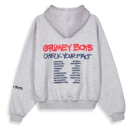 GRMY/GRIMEY BOYS VINTAGE HOODIE  GRAY