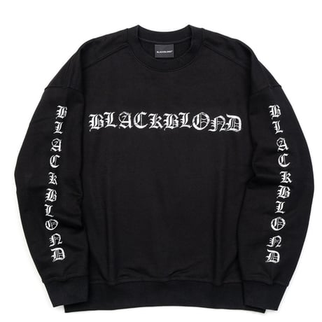 BLACK BLOND/Crushed Faith Crewneck shirts