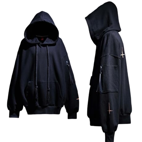 By The R/ Breach Cross Cotton Hoodie (SET UP)