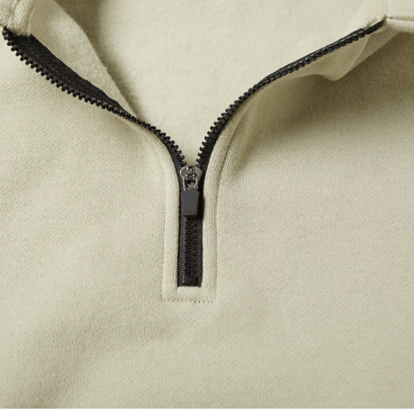 ESSENTIALS  fear of god /HALF ZIP pullover "SAGE"