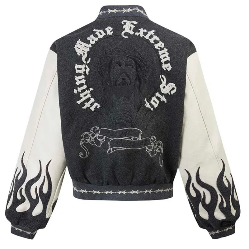 MADE EXTREME/ Christ stadium jacket GRAY | BIN MADE EXTREME/ Christ stadium jacket GRAY | BIN