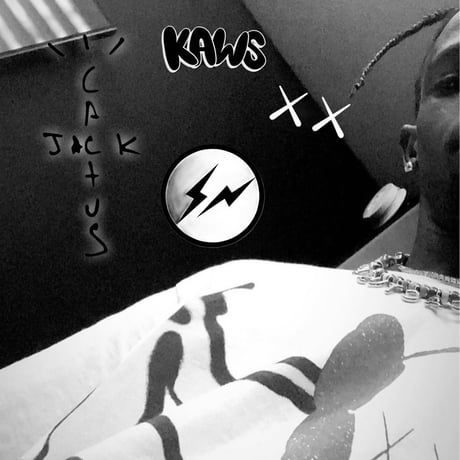 Travis Scott ✖︎ KAWS ✖ Fragment design /ART Tshirts