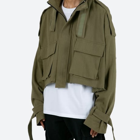 MNML/Cropped M65 Jacket "OLIVE"