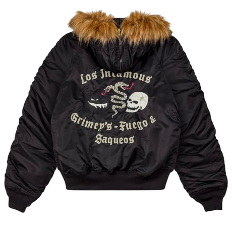 GRMY/ THE PLANET N-2B FLIGHT JACKET "BLACK"