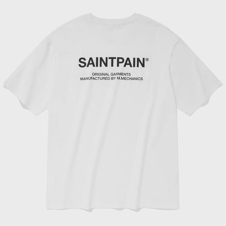 SAINT PAIN/Back Logo Tee WHITE