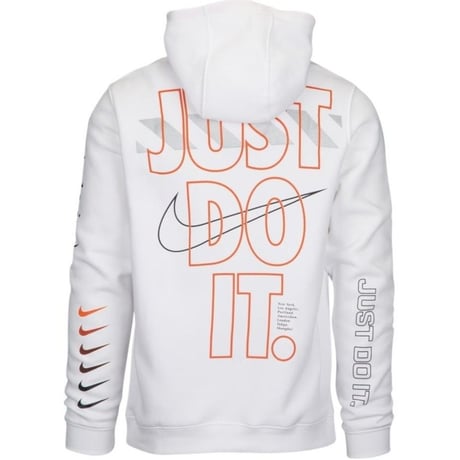 NIKE/US限定  "Just Do it" フーディー　ホワイト