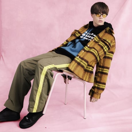 COLLUSION Studios /WOOL Check Jacket
