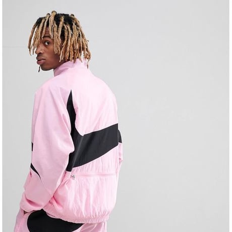 NIKE/UK規格 BIG SWOOSH ANORAK JACKET   ピンク