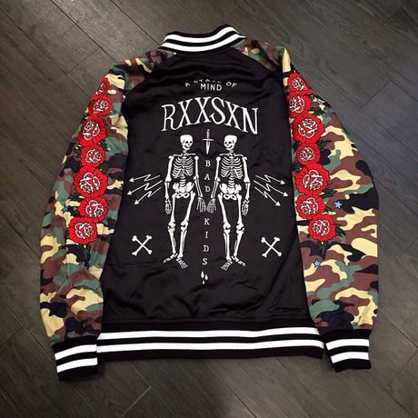 Reason Clothing Newyork/Camo Rose スカジャン
