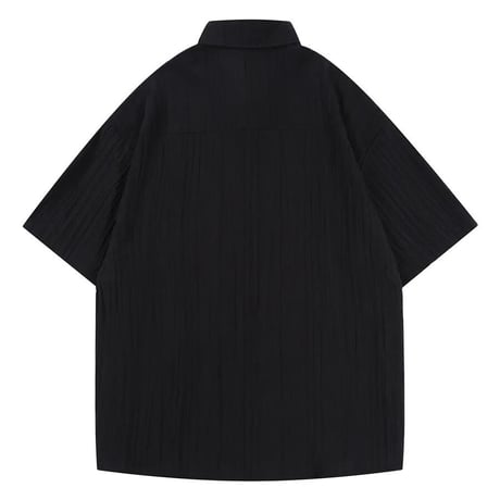 Mismatch NYC/Flower Sheer Shirts  (BLACK/BROWN)