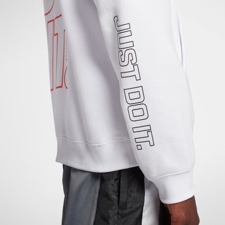 NIKE/US限定  "Just Do it" フーディー　ホワイト