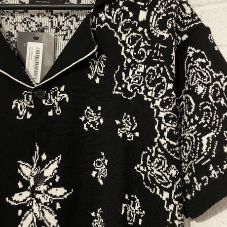 BOOHOO / knit Bandana shirts