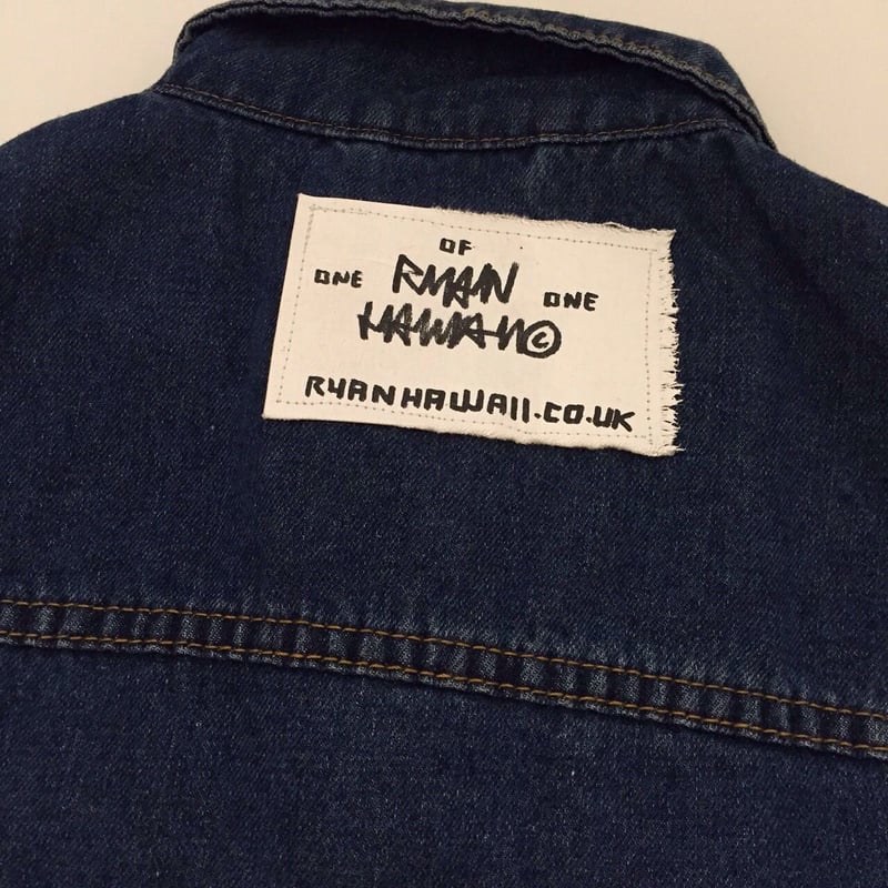 Ryan Hawaii/Hand Paint Denim Jacket デニム | BINGO