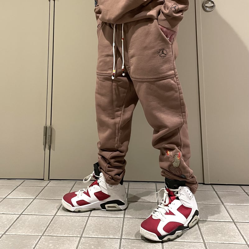 【人気ラッパーコラボ】トラヴィススコット×ジョーダン パンツ Jordan × Travis Scott /Cactus Jack JORDAN pants