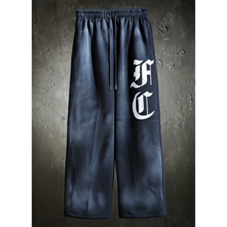 Spray Art Pants (SET UP)  BLACK/GRAY