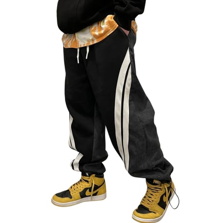 Mismatch NYC/Layered denim line pants