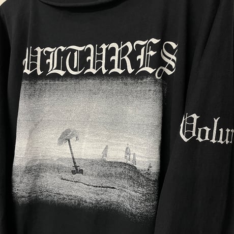 YEEZY / VALTURES ALBUM LongSleeve Tee "BLACK"