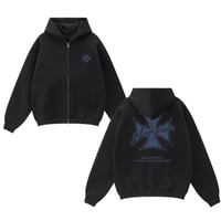 SAINT PAIN/ Cross Zip hoodie