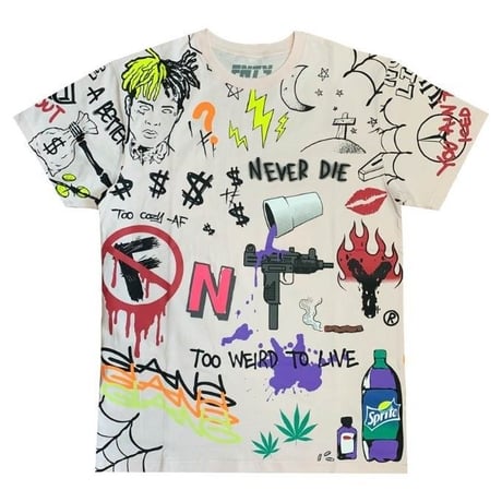 FNTY/ Never Die Tshirts Pale Pink