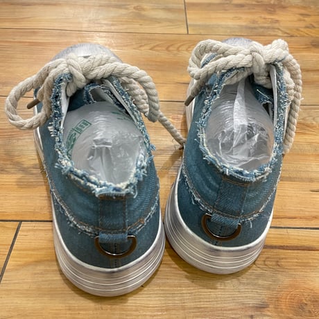 Mismatch NYC/Denim Rope Shoes BLUE