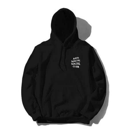 Anti Social Social Club/Logo フーディー　BLACK