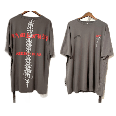 WOSS.official/Damege Tee Grey