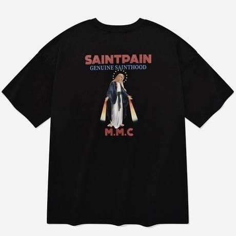 SAINT PAIN/MARY  Tee BLACK