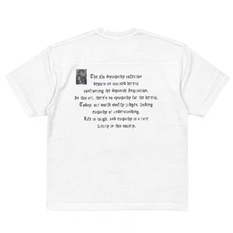 BLACK BLOND/Old English Logo Tee WHITE