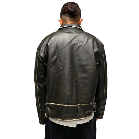 Mismatch NYC/Vintage custom lether jacket