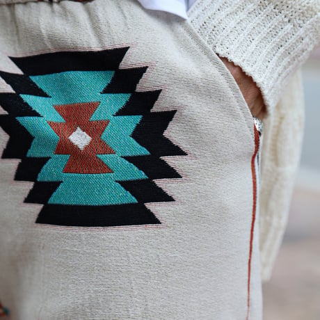 ByTheR /Aztec Short Pants "Cream"