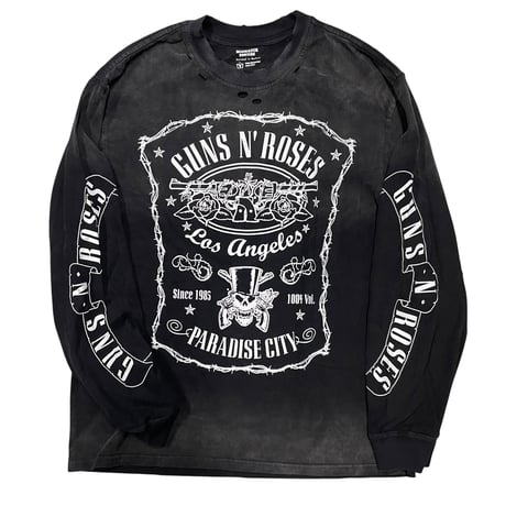Mismatch NYC/GUNS hommage Longsleeve Tee