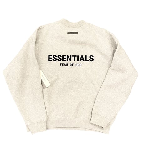 ESSENTIALS by Fear of God /LOGO Crewneck "OFF WHITE"