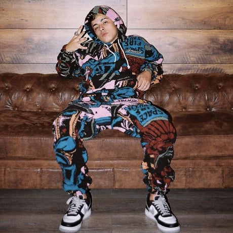 GRMY/OVER SHERPA BOA HOODIE "PINK"