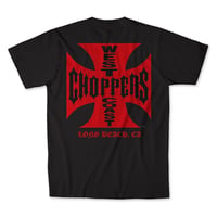 West Coast Choppers/ W.C.C Logo Tshirts "BLACK"