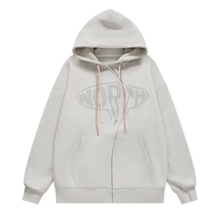WOSS.official/NORTH Zip Up Hoodie