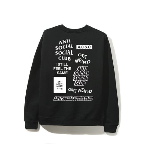 Anti Social Social Club/SS新作 Long Sleeve Tee ブラック