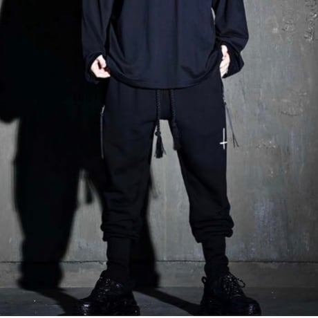 By The R/ Cross Paint Cotton Pants (SET UP)