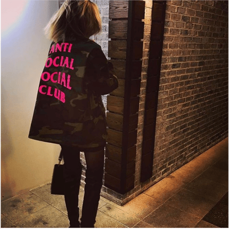 Anti Social Social Club/Never Change Camo Jacket