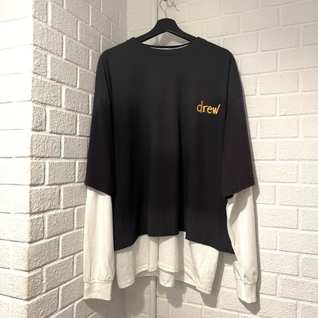 Drew House/Scribble Boxy Tee VINTAGE BLACK