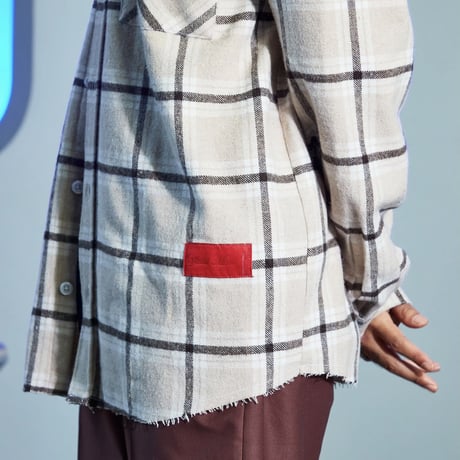 BOHOO /oversize check shirts