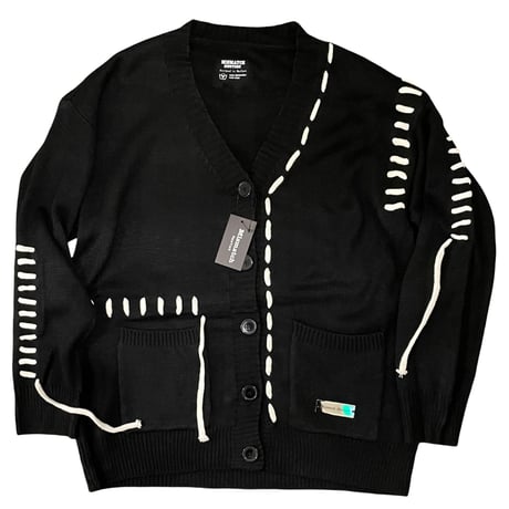 Mismatch NYC/ Braid Knit cardigan