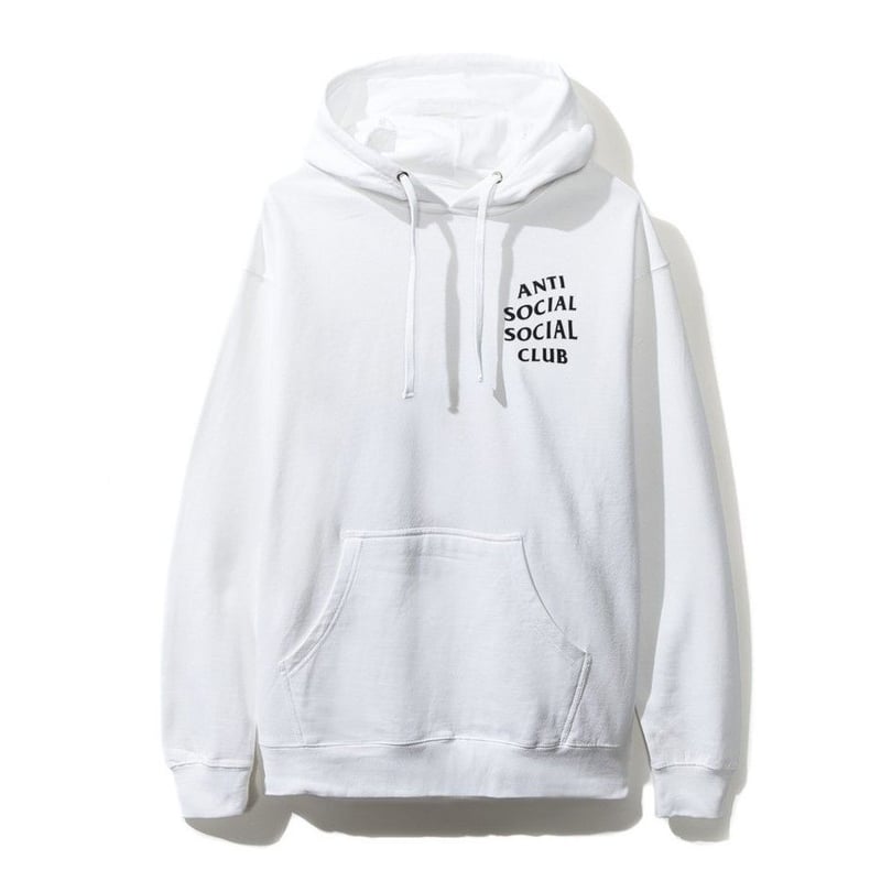 Anti Social Social Club/SS新作 Logo Hoodie WHITE  