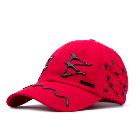 BLACK BLOND/Smile Devil CAP RED