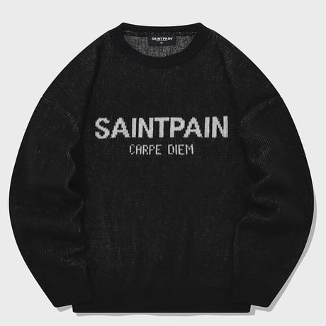 SAINT PAIN/LOGO Knit