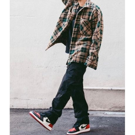 MNML/WOOL Flannel Shirts Jacket