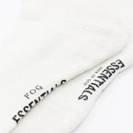 Fear Of God  FOG Essentials/Graphic Socks　WHITE